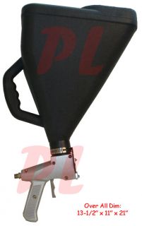 Plastic Air Texture Popcorn Drywall Paint Sprayer Ceiling Hopper Gun 8 