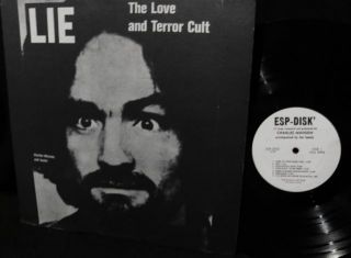 RARE 1970 ESP Charles Manson Family Love Terror Cult Acid Folk Psych 