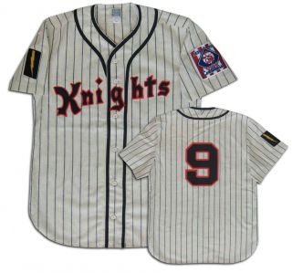 1939 New York Knights Jersey The Natural Roy Hobbs Home Throwback 