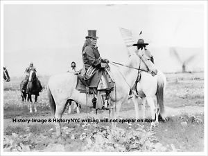 1907 Chief Charlot Charlo on Horse Photo