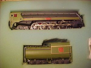 Nickel Plate Products Grand Trunk Western HO Brass 4 8 4 in Box 1940s 