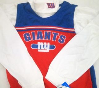 NFL Reebok New York Giants Youth Cheerleader Jumper w/ Turtleneck 