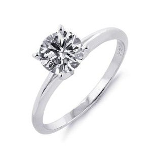 52 Ct E SI Round Certified Diamond Engagement Ring