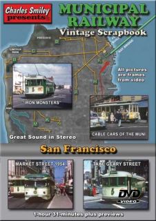   Railway Vintage Scrapbook San Francisco DVD NEW MUNI Charles Smiley