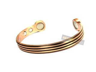 Magnetic Copper Bangle with 6 High Strength Magnets Bracelet Quality 