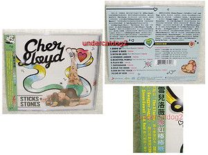 Cher Lloyd Sticks Stones Taiwan CD w OBI 886978617927