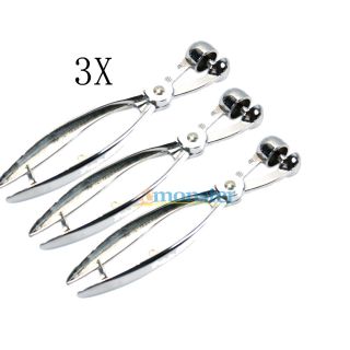 New 3X High Quality Aluminum Cherry Pitter Olives Pits Removal Easy 