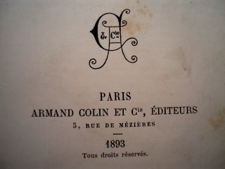 1893 Voltaire Précis Du Siècle de Louis XV Age French
