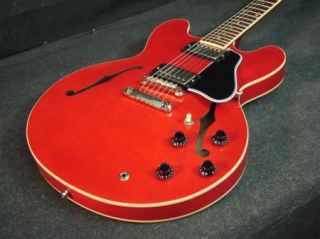   Gibson Custom ES 335 Dot Plain Top Cherry Guitar USA w/Case ESDPCHNH1