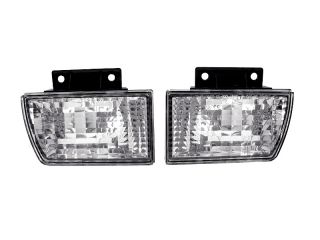 DEPO 1990 1996 CHEVY BERETTA CLEAR FRONT BUMPER SIGNAL LIGHTS + SIDE 