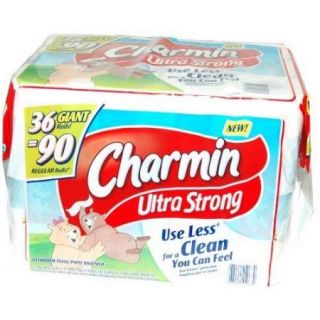 Charmin Ultra Strong 36 XL Rolls 2 Ply Toilet Paper Bath Tissue 