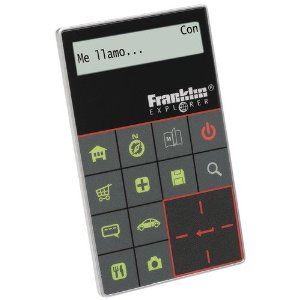 Franklin Language Travel Phrase Card Translator (ET 2011 11)