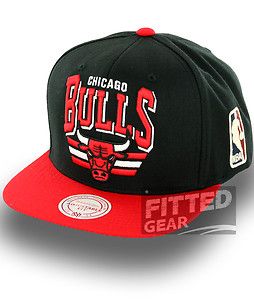 Chicago BULLS STADIUM Mitchell Ness NBA Basketball Chief Snapback Hats 