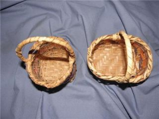 small choctaw mississippi american native baskets