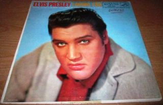RARE 1957 LP Elvis Presley Loving You on RCA Victor LPM 1515 Mono 