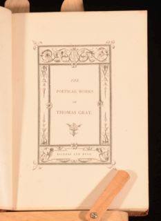 collecion of the poetry of Thomas Gray, including The Progress of 