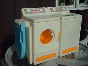 Vintage Little Tikes Washer and Dryer Combo Set