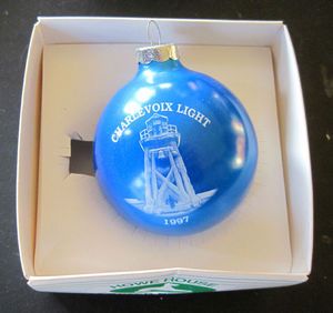 1997 Charlevoix Light House Lighthouse Michigan Limited Edition