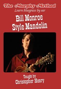 Bill Monroe Style Mandolin Instruction DVD, The Murphy Method
