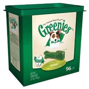 Greenies Dental Chews for Dogs Teenie Pack 96 Chews  