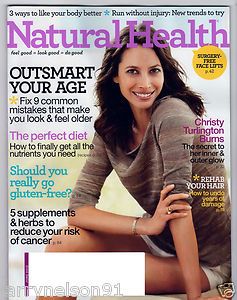 Natural Health Magazine June 2012 Christy Turlington Outsmart Your Age 