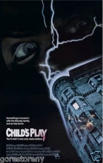 childs play movie poster horror chucky
