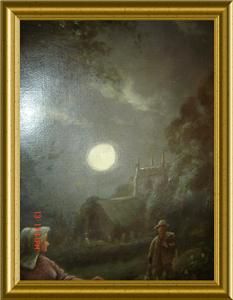 ANTIQUE BRITISH Famous listed Henry Childe Pocock, R.B.A.1854 1934 Oil 