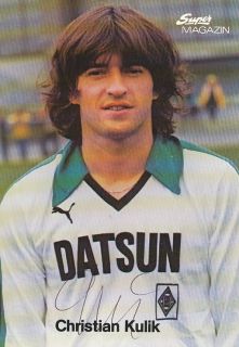 Christian Kulik Borussia Mönchengladbach Autogrammkarte  88925