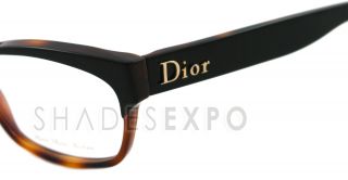 NEW Christian Dior Eyeglasses CD 3197 TORTOISE BG4 53MM AUTH