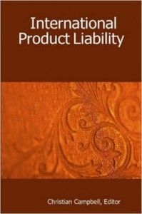   Product Liability New by Christian Campbe 184728082X