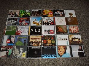 Lot of 33 Christian Music CDS   (Chris Tomlin, Casting Crowns, Point 