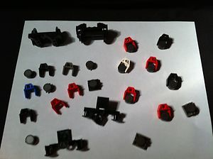 LEGO TRAIN PARTS LOT MAGNETS WHEELS COUPLERS MAGNET BUMPER AS SEEN IN 
