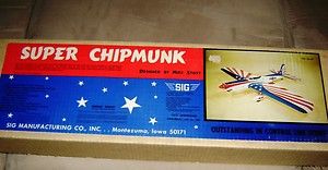 Super Chipmunk CL 19 Vintage Control Line SIG Mike Stott Design New in 