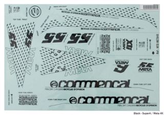 Commencal Decals 2010