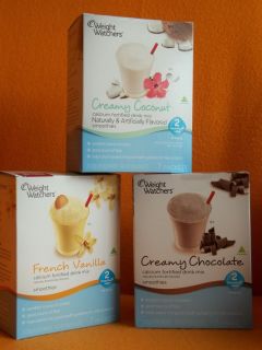 Weight Watchers Smoothie Drink Mix 7 Pack Your Choice Chocolate