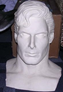 Life size Superman Christopher Reeve bust 1 1 hot toys statue