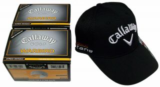 Dozen Callaway Warbird Golf Balls Callaway Hat Select Color
