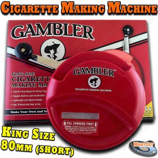 King Size (Regular, 80mm) Table Top Cigarette Injector Machine