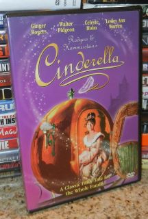 Cinderella Rodgers Hammersteins Lesley Ann Warren Very RARE DVD