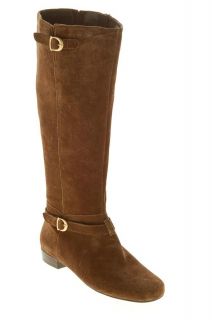 Circa by Joan David New Hearty Womens Knee High Boots Brown Suede 7 5