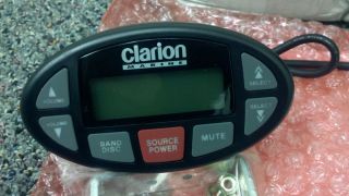 Clarion M301RC Marine Stereo Boat Remote Control Panel Free Shipping