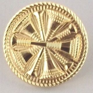 Fire Chief Discs 5 Bugles 15 16 Gold Pair Collar Pins Rank Insignia