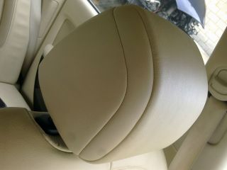 Citroen C6 Cream Beige Leather Front Seat Head Rest