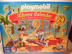 Playmobil Christmas Advent 4156 Pirates Treasure Island NEW
