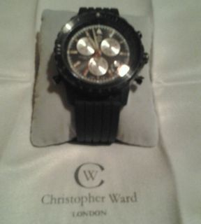 Christopher Ward Black C4 IPK Chronograph Watch