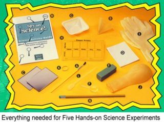 Learing Horizons Spy on Science Experiments Projects Kit SEALED Retail