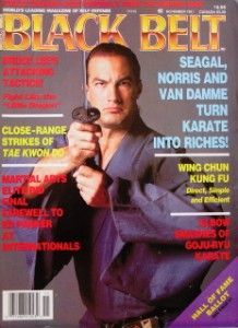 11 91 Black Belt Magazine Kenpo Ed Parker Steven Seagal