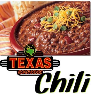 TEXAS ROADHOUSE CHILI RECIPE ~ & PICTURE PENNY AUCTION 1