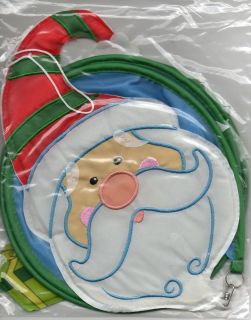 NEW Christmas wind sations windsock wind sock Santa decoration gift