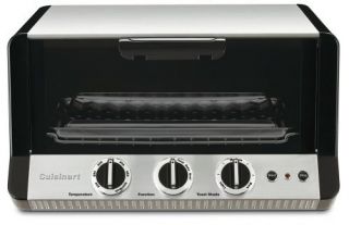 Cuisinart TOB 50 Classic Toaster Oven Broiler Brushed Stainless Black